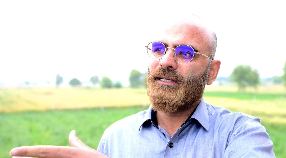 Vinay Mehla, Assistant scientist working at Chaudhary Charan Singh Haryana Agriculture University (CCSHAU) Hisar at Kirtan Village in Hisar District, Haryana. Vinay Mehla, Assistant scientist working at Chaudhary Charan Singh Haryana Agriculture University (CCSHAU) Hisar at Kirtan Village in Hisar District, Haryana.